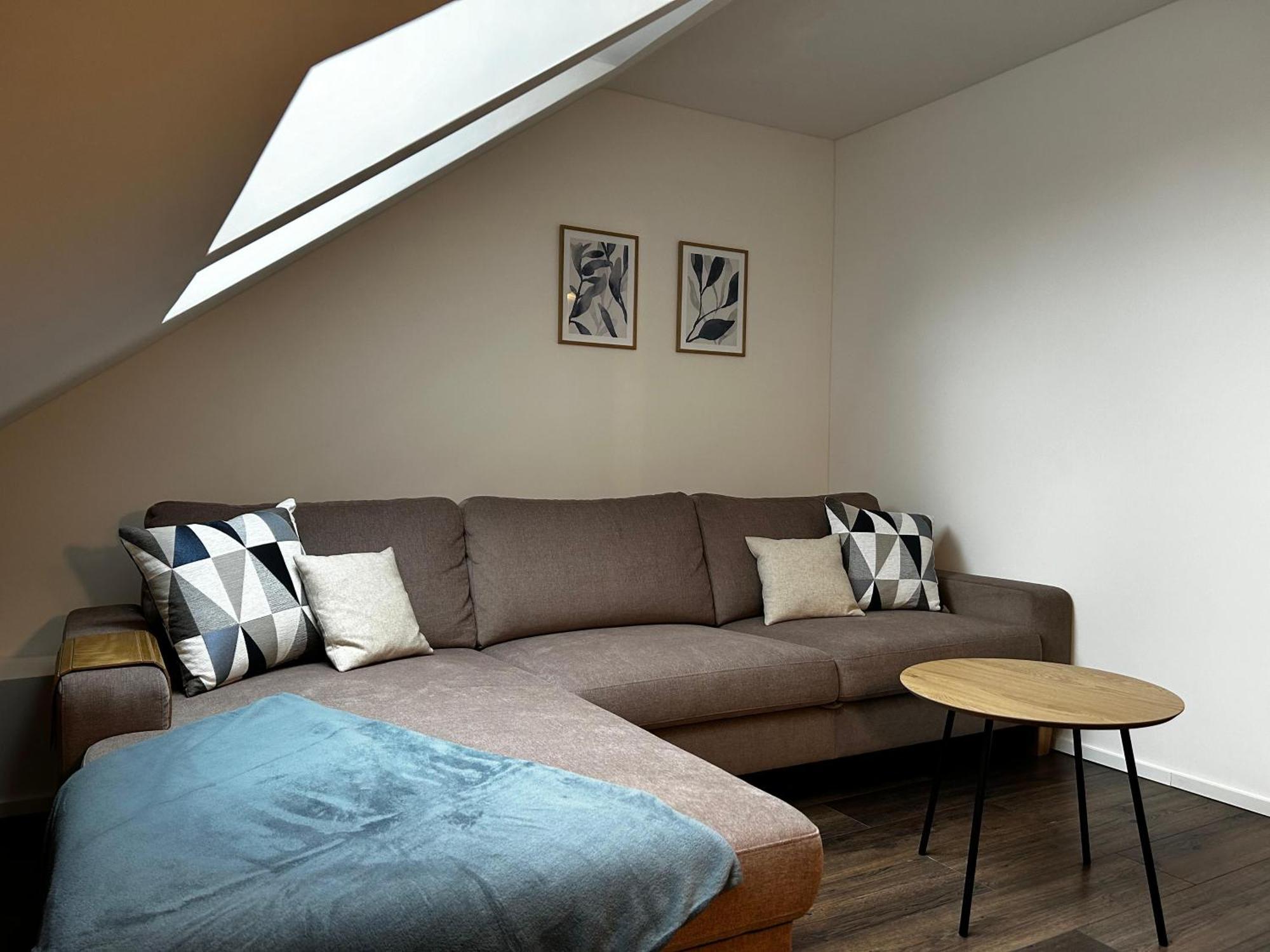 Moderne Ferienwohnung Fuer Familien Im Dachgeschoss Bosau Ngoại thất bức ảnh