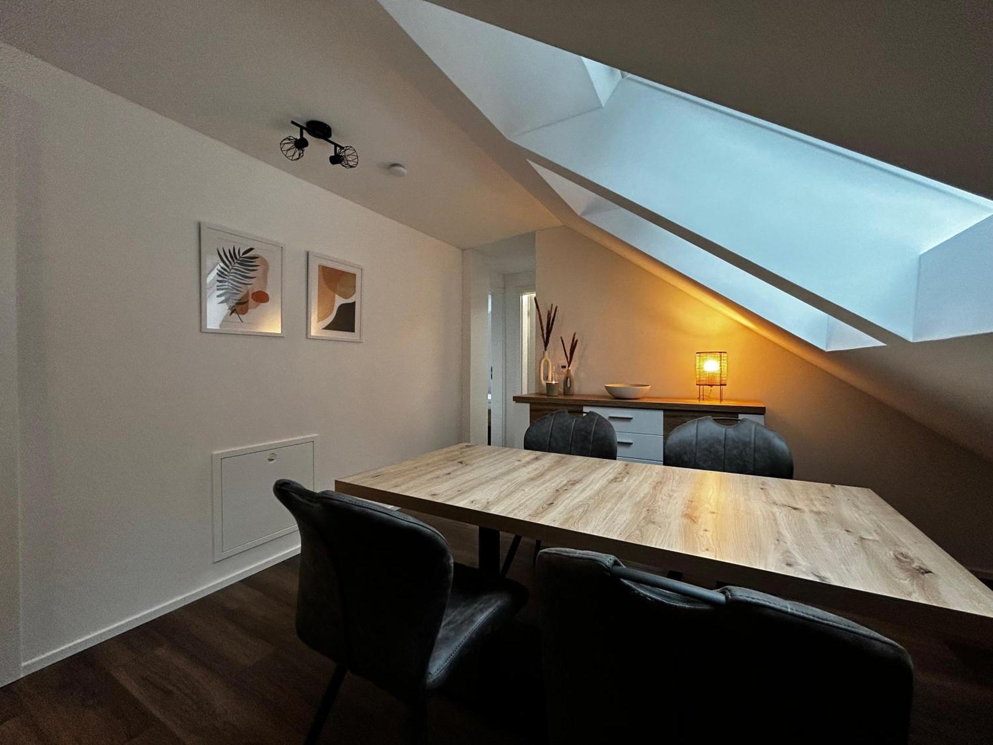 Moderne Ferienwohnung Fuer Familien Im Dachgeschoss Bosau Ngoại thất bức ảnh