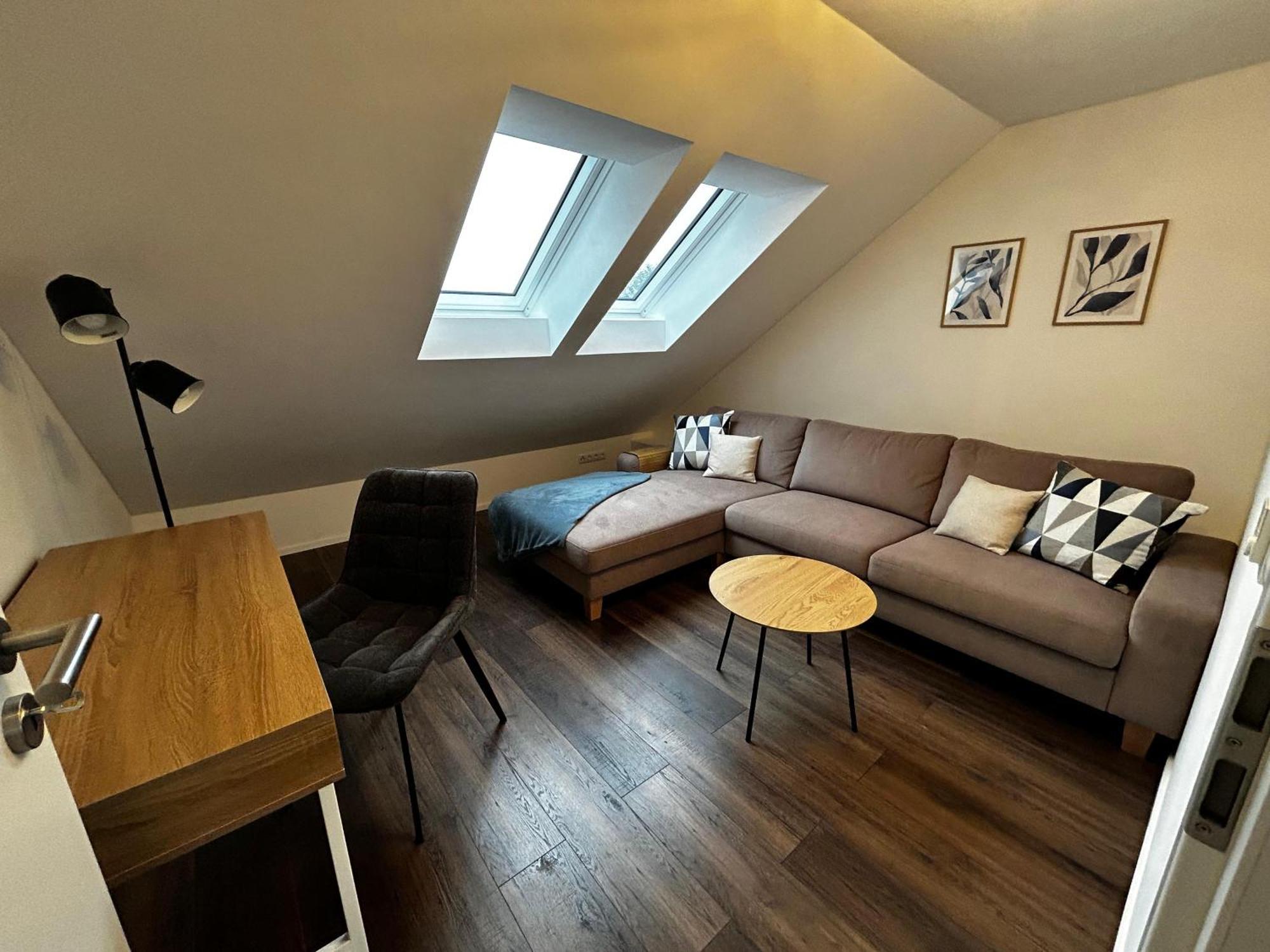 Moderne Ferienwohnung Fuer Familien Im Dachgeschoss Bosau Ngoại thất bức ảnh